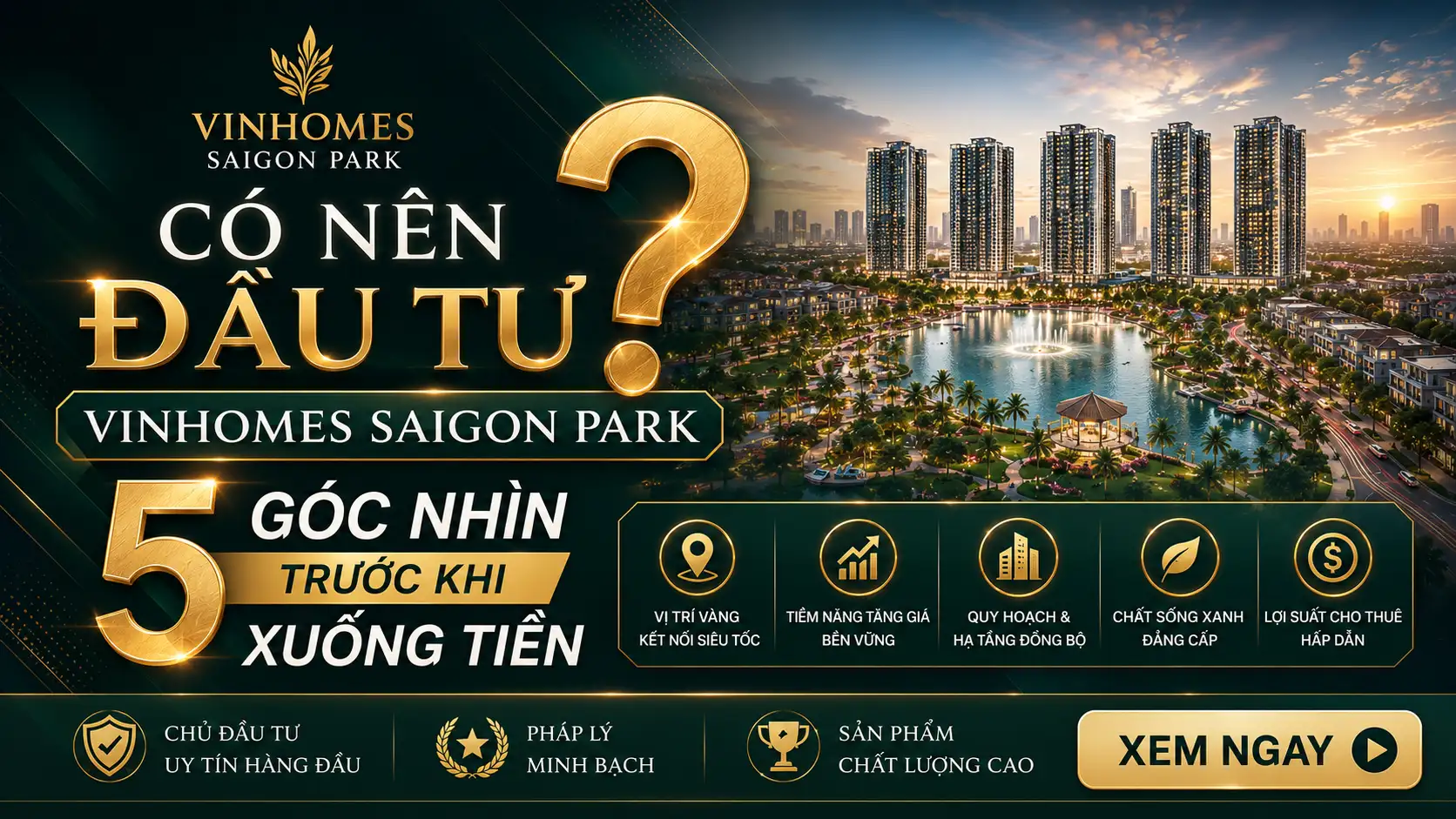 Co nen dau tu Vinhomes Saigon Park